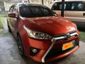 Toyota Yaris 2015 AT Orange HB For Sale -4