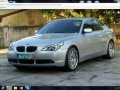 2005 BMW 520i Automatic Silver Sedan For Sale -1