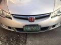 2008 Honda Civic 1.8 MT Silver Sedan For Sale -0
