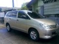 Toyota Innova E 2010 MT Beige SUV For Sale -0