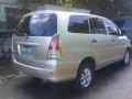 Toyota Innova E 2010 MT Beige SUV For Sale -2
