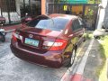 Honda Civic 2012 AT Red Sedan For Sale -1