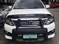 Toyota Fortuner G 2012 Automatic Diesel Pearl White for sale-0