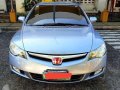 Honda Civic 1.8v MT 2008 Blue Sedan For Sale-0