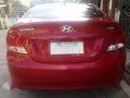 2016 Hyundai Accent MT Diesel Red Sedan For Sale -3