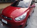 2016 Hyundai Accent MT Diesel Red Sedan For Sale -1