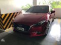 2017 Mazda 3 2.0L Skyactiv Red Sedan For Sale -1