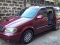 Kia Sedona 2003 Manual Red Van For Sale -7