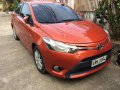 2015 Toyota Vios E AT Orange Sedan For Sale -0