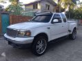 Ford F150 Lariat 4x4 2001 AT White Pickup For Sale -3