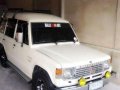 Mitsubishi Pajero 1989 MT White SUV For Sale -1