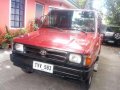 2000 Toyota Tamaraw FX MT Red SUV For Sale -2