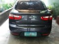 2012 Kia Rio EX 1.4 AT Gray Sedan For Sale -2