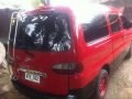 Hyundai Starex 2001 AT Red Van For Sale -2