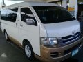 2010 Toyota Hiace Gl MT White For Sale -0