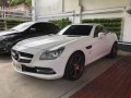 Mercedes Benz SLK 2014 AT White Coupe For Sale -1