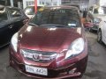 2015 Honda Brio Amaze 1.3L V AT Red For Sale -3
