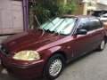 Honda Civic LXi 1996 MT Red Sedan For Sale -2