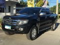 2013 Ford Ranger XLT MT Black Pickup For Sale -1