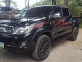 2010 Toyota Hilux G 4x4 MT Black Pickup For Sale -0