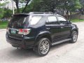 2013 Toyota Fortuner 4x2 2.5 AT Black For Sale -9