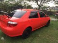 Toyota Vios 2004 E 1.3 MT Red Sedan For Sale -3