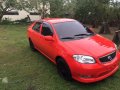 Toyota Vios 2004 E 1.3 MT Red Sedan For Sale -4