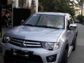 Mitsubishi Strada 2011 GLX MT Silver Pickup For Sale -0