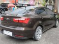 2016 Kia Rio AT GAS Brown Sedan For Sale -7