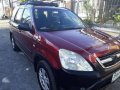 Honda CRV Manual 2002 Red SUV For Sale -0