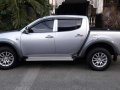 Mitsubishi Strada 2011 GLX MT Silver Pickup For Sale -1