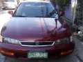 Honda Accord 1997 Manual Red Sedan For Sale -0
