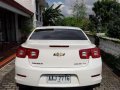 2013 Chevrolet Chevy Malibu AT White For Sale -1