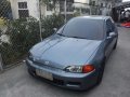 Honda Civic Hatchback 1993 MT Blue For Sale -0