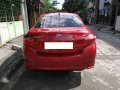 Toyota Vios E 2017 Manual Red Sedan For Sale -0