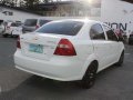 2012 Chevrolet Aveo BASE MT Gas White For Sale -8