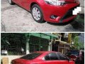 Toyota Vios E 2017 Manual Red Sedan For Sale -1