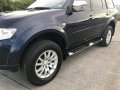 2013 Mitsubishi Montero GLX MT Black For Sale -1