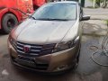 Honda City 2009 1.3 Manual Beige Sedan For Sale -6