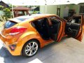 Hyundai Veloster 2016 Automatic Orange For Sale -4