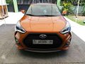 Hyundai Veloster 2016 Automatic Orange For Sale -0