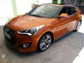 Hyundai Veloster 2016 Automatic Orange For Sale -1