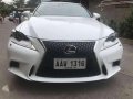 2014 Lexus IS F350 Automatic White For Sale -0
