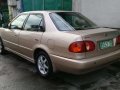Toyota Corolla Gli 2001 AT Beige Sedan For Sale -5