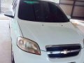 Chevrolet Aveo 2007 LT AT White Sedan For Sale -0