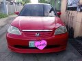 Honda Civic MT 2002 Vtec3 Red Sedan For Sale -3