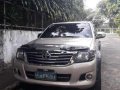 Toyota Hilux G MT 4x2 Diesel Silver Pickup For Sale -0