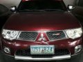 Mitsubishi Montero 2012 GTV 4x4 AT Red SUV For Sale -0