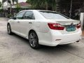 2012 Toyota Camry 2.5G Pearl White For Sale -3