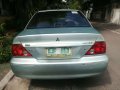 2003 Mitsubishi Lancer GLS MT Green For Sale -6